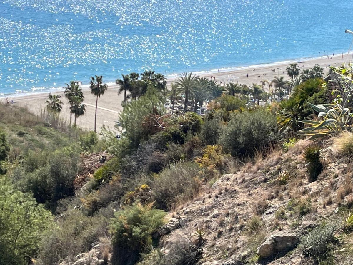 Delightful Burriana House With Magnificent Beach & Sea Views. Nerja Exterior foto